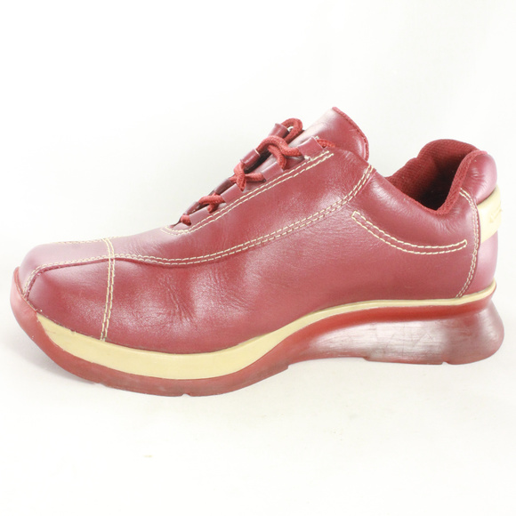 WANTED Shoes Justice Red Lace Up Platform Sneak3rs - Picture 4 of 8